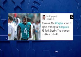 Rapoport: Eagles trade for RB Tank Bigsby | 'NFL Insiders'