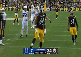 Benton's bullrush yields a 6-yard sack on Daniel Jones