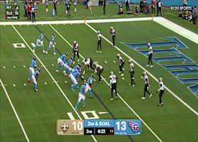 Ward finds a wide open Ayomanor for a TD vs. Saints