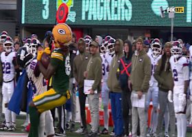 Can't-Mis Play: 32-yard spinning snag by Savion Williams keeps Packers drive alive