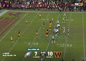 Dallas Goedert snags Jalen Hurts pass to cap 17-play drive