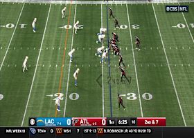 Cousins' 17-yard pass to London puts Falcons into first-and-goal situation