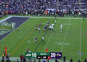 Marlon Humphrey's force fumble on Breece Hall prevents would-be TD