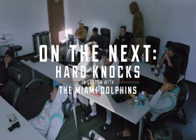 Dolphins receiver room tries convincing Tyreek Hill to race DK Metcalf | 'Hard Knocks: In Season'