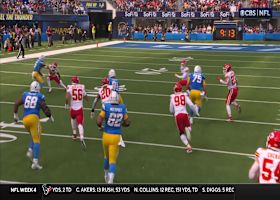 Chargers' TE screen play call yields 22-yard pickup for Will Dissly