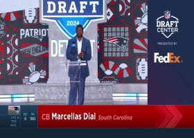 Patriots select Marcellas Dial with No. 180 pick in 2024 draft