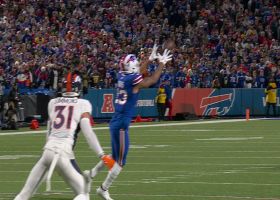 Justin Simmons snags third INT of '23 via deflection off Gabe Davis' hands