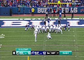 Jason Sanders' 23-yard FG gives Dolphins a 13-12 lead vs. Bills