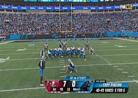 Eddy Piñeiro's 47-yard FG trims Bucs' lead to 7-3 in Week 13