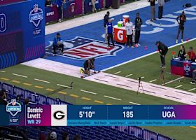 Dominic Lovett runs official 4.40-second 40-yard dash at 2025 combine