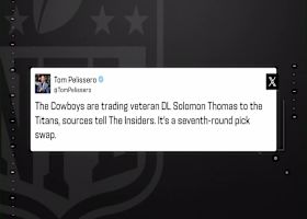 Pelissero: Cowboys trade DL Solomon Thomas to Titans | 'The Insiders'