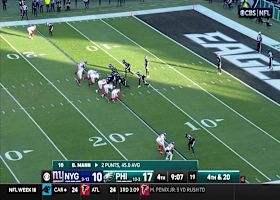 Ihmir Smith-Marsette's 27-yard punt return sets Giants up in Eagles' territory