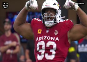 Calais Campbell ends Panthers comeback attempt with game-clinching sack