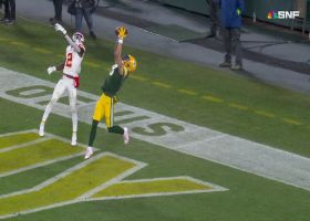 Can't-Miss Play: Christian Watson goes WAY UPSTAIRS for second TD vs. Chiefs on 'SNF'