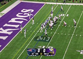 Ingram-Dawkins brings Gibson to a halt in Patriots backfield