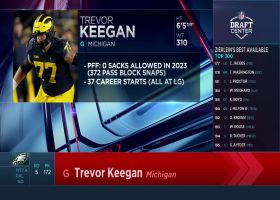 Eagles select Trevor Keegan with No. 172 pick in 2024 draft