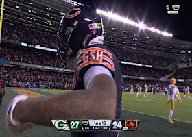 Can't-Miss Play: Caleb Williams' 25-yard TD strike to Moore gives Bears a 30-27 lead