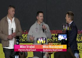 Mike Macdonald, Mike Vrabel take the stage at 'Super Bowl LX Opening Night'