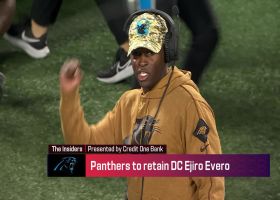 Pelissero: Panthers to retain DC Ejiro Evero on Dave Canales' staff | 'The Insiders'