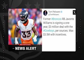 Pelissero: Cowboys signing former Broncos RB Javonte Williams in free agency | 'The Insiders'