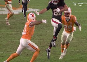 David Sills V's hurdle caps off WR's 20-yard catch for red-zone access