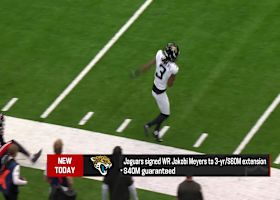 Jaguars signed Jakobi Meyers to 3-yr/$60M extension | 'The Insiders'