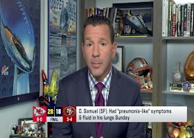 Rapoport: Deebo Samuel has 'pneumonia-like' symptoms