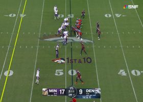 Jerry Jeudy has space to run on 20-yard catch and run in flat