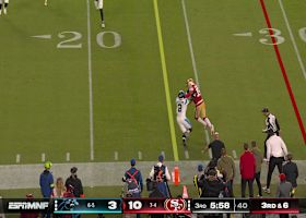 3rd and Jauan! Jennings makes multiple defenders miss on 10-yard catch and run