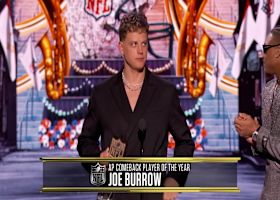 Joe Burrow wins 2024 AP Comeback Player of the Year