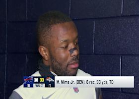 Marvin Mims Jr. breaks down clutch TD late in regulation in the AFC Divisional Round