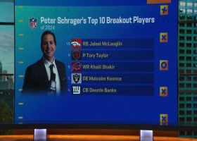 Peter Schrager reveals Nos. 10-6 of his Top 10 breakout players of 2024 | 'GMFB'