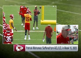 Andy Reid's first impression of Patrick Mahomes after coming back from injury | 'Back Together Weekend'