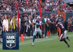 Turpin absorbs hit-stick tackle from Byard as he catches 27-yard sideline dime