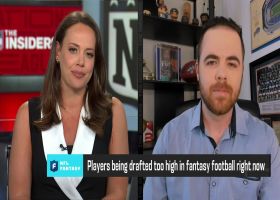 Florio: Three players who are being drafted too highly in fantasy football right now | 'The Insiders'