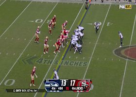 49ers stuff Hawks' 4-and-inches attempt to force turnover on downs