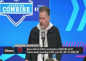 Matt Eberflus explains how he and Bears are approaching 2024 NFL Draft QB class