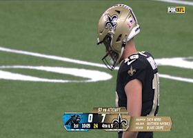 Blake Grupe's 57-yard FG extends Saints' lead to 10-0 vs. Panthers