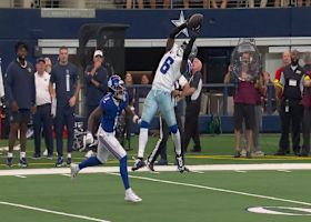 Wilson to Wilson! Russell's overtime INT lands in Donovan's hands