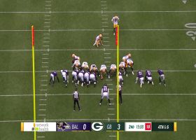 Greg Joseph's 36-yard field goal extends Packers' lead to 6-0 over Ravens