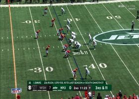 Isaiah Davis' Texas route sparks 24-yard catch and run for Jets rookie RB