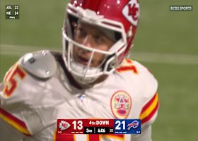 Michael Hoecht, Greg Rousseau combine for third down sack vs. Mahomes