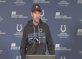 Shane Steichen breaks down his expectations for QB Riley Leonard's first NFL start vs. Texans