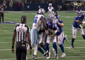 Demarcus Lawrence, Mazi Smith surround DeVito for Cowboys' sack