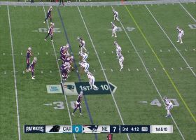 Joe Milton III's first NFL pass attempt is 5-yard completion on hitch route