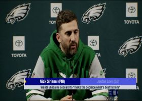 Nick Sirianni on Shaquille Leonard: 'I want Shaq to make the decision what's best for him'