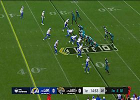 Jared Verse's fourth sack of 2025 occurs on first play from scrimmage in London