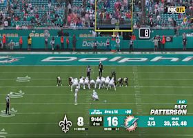 Riley Patterson's fourth FG of day extends Dolphins lead to 19-8