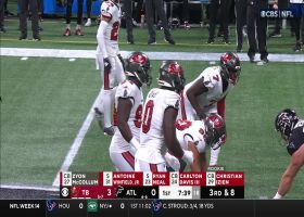 Ridder locates London for 26 yards after wicked route running