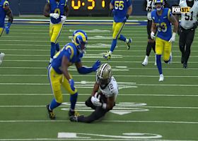 Tyler Shough slings a 27-yard dime to Chris Olave